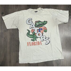 Vintage Florida Gators T Shirt Mens XL Distressed Winning Image Made USA